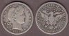 1914-D 25c US Barber silver Quarter