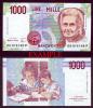 1990-94 1000 Lira collectable paper money Italy