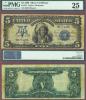 1899 - $5.00 FR-276 Indian Chief Silver Certificate PMG Very Fine 25