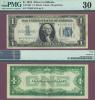 1934 $1 FR-1606* STAR note funny back US silver certificate