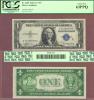 1935-A $1 "R" Note FR-1609 US small size silver certificate