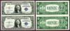 1935-A $1 FR-1608 US small size silver certificate blue seal