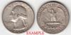 1954 25c US Washington silver quarter