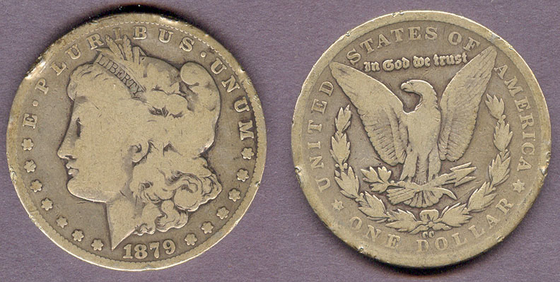 1879-CC $ Carson City Mint Morgan Silver Dollar