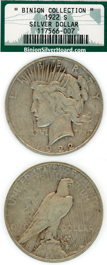 1922-S $ 