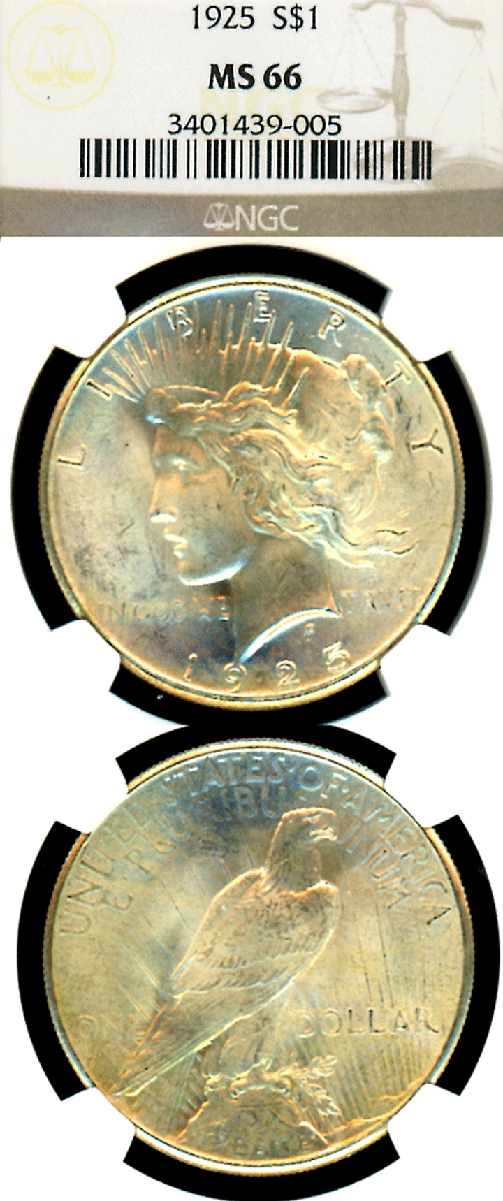 1925 $ MS-66