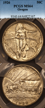 1926 Oregon Trail PCGS MS 64