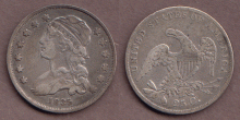 1835 25c Capped Bust Quarter 