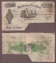 Great Britain 1885 5 Pounds