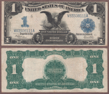1899 $1.00 FR-236 US large size silver certificate