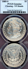 1885-S $ Morgan silver dollar 