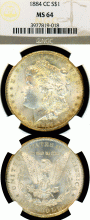 1884-CC $ NGC MS-64