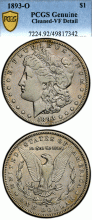 1893-O $ PCGS VF