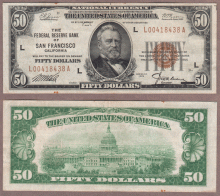 1929 $50 FR-1880-L San Francisco