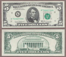 1969-B $5 FR-1971-K