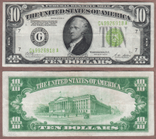 1928-B $10 FR-2002-D