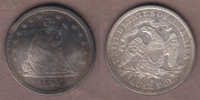 1891-S 25c