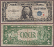 1935-A $1 FR-1609 "R" Note 