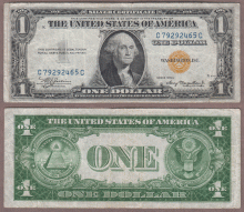 1935-A $1 Fr-2306 North Africa US Emergency Issue silver certificate