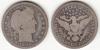 1896-O 25c US Barber silver quarter