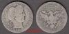 1911 25c US Barber silver quarter