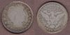 1893-S 25c US Barber silver quarter