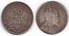 1909 50c Canadian silver half dollar New Foundland