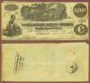 T-39 $100 1862 Confederate states currency