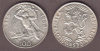 1948 100 Korun collectable Czechoslovakia silver coins