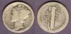 1921 10c US silver dime