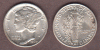 1929-D 10c US mercury silver dime