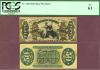 50 Cents Third Issue FR-1360 US fractional currency Justice PCGS New 61