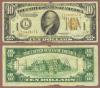1934-A $10.00 FR-2303 "Hawaii" US Emergency Issue Federal Reserve note