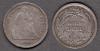 1861 US silver Half Dime