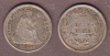 1870 US silver Half Dime
