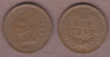 1865 1c  US Indian cent
