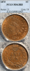1875 1c PCGS MS 63 RB