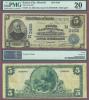 1902 Date Back MISSOURI - $5.00 FR-591 Charter 3456 US large size national bank note