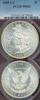 1885-CC $ PCGS MS 63 Caron City Mint silver dollar,  lowest minted Caron City Mint Morgan Silver Dollar