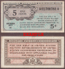 Series 461 5 Cent US Military Payment Certificates