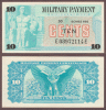 Series 692 10 Cent US military payment certificatem