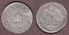 1842 ZS/OM 1 Real Mexico silver real