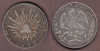1868 GO/YF 4 Reales Mexico silver 4 reales