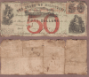 Mississippi $50.00 - 1862