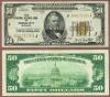 1929 $50 FR-1880-J Kansas City Small federal reserve bank note