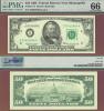 1969 $50 FR-2114-I PMG Gem Uncirculated 66 Federal Reserve Note green seal