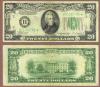 1934-A $20 STAR NOTE FR-2055-B* Federal reserve note