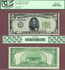 1934 $5 Light Green Seal Federal Reserve Note FR-1955-K LGS