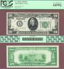 1928 - $20.00 FR-2050-D Numeral Note US small size federal reserve note PCGS Very Choice New 64 PPQ