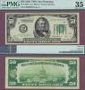 1928 - $50.00 FR-2100-L US small size federal reserve note PMG Choice Very Fine 35